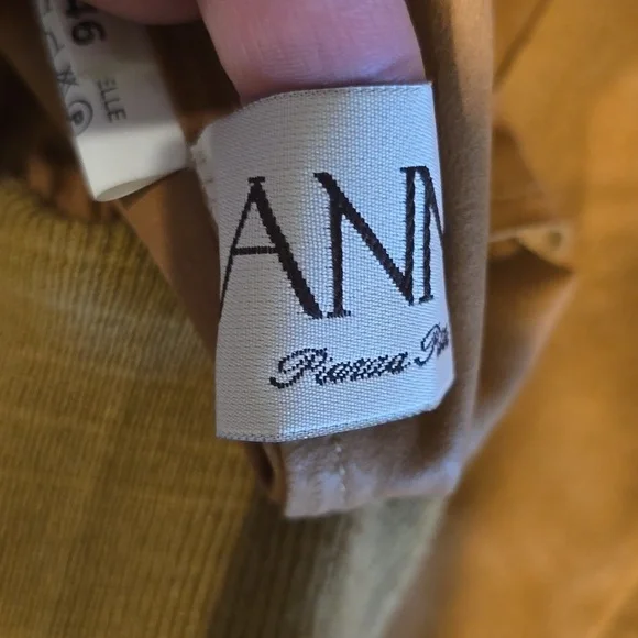 Mens Made In Italy Camel Suede Bomber. Full Zipper. Anna Piarna Pitti Firenze